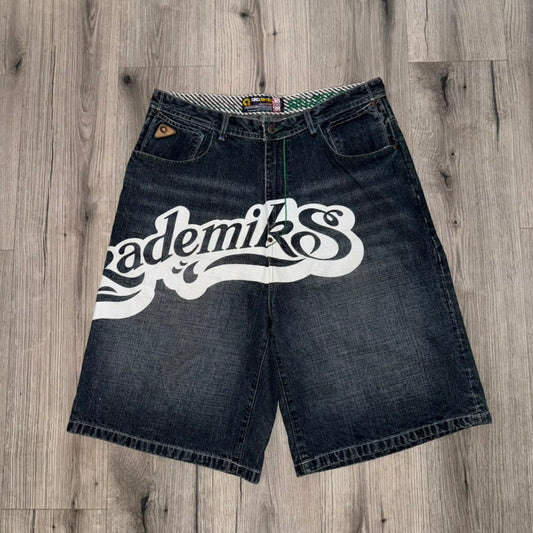 Akademiks Baggy Jean Shorts