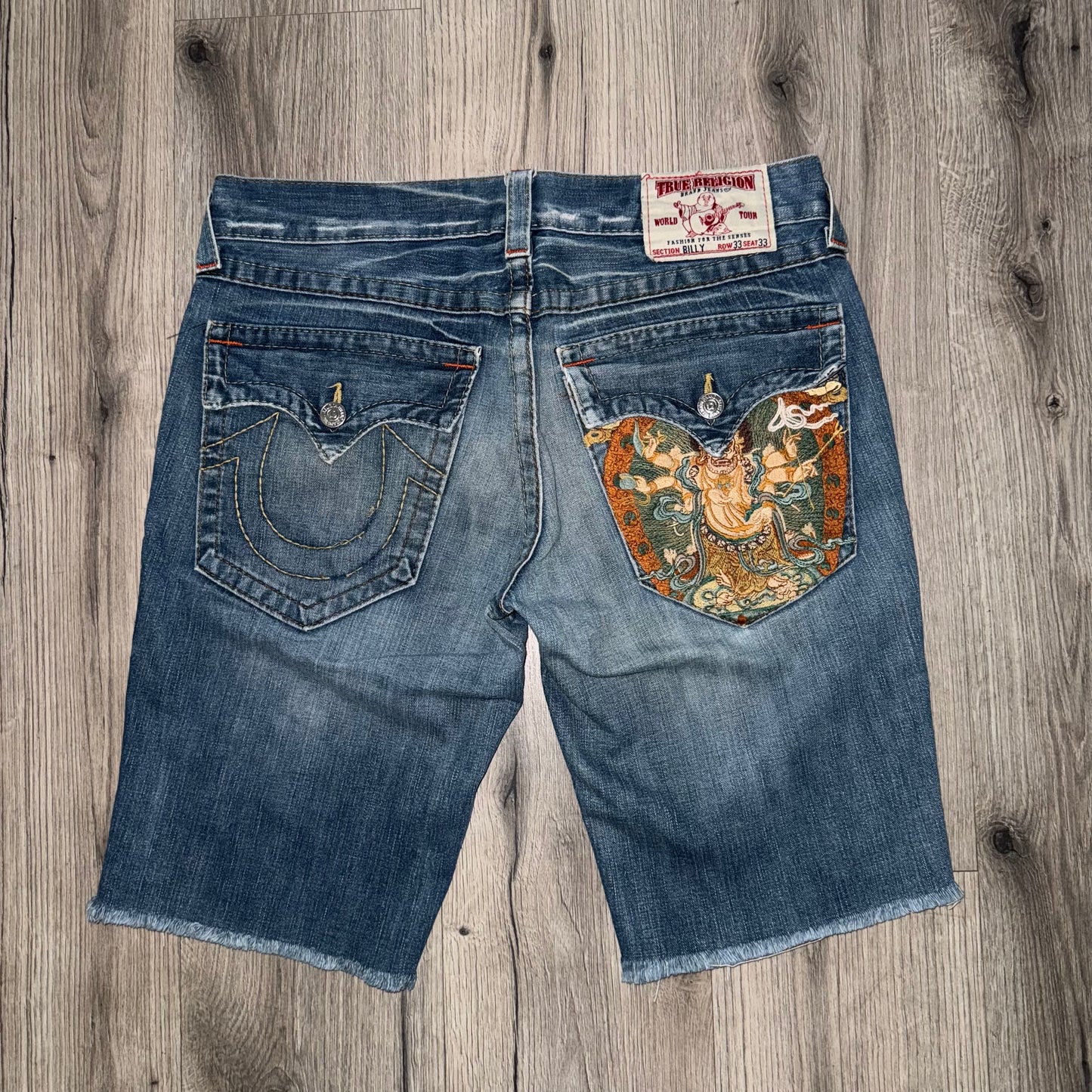 True Religion Jean Shorts
