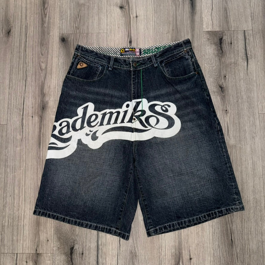 Akademiks Baggy Jean Shorts