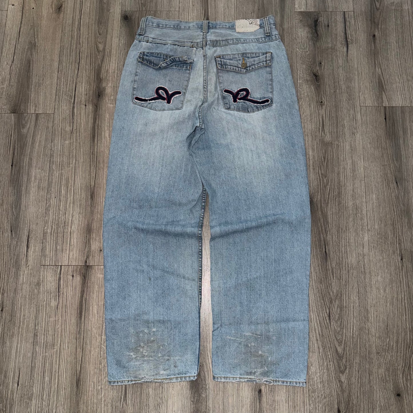 Roca Wear Baggy Denim Jeans