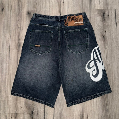 Akademiks Baggy Jean Shorts